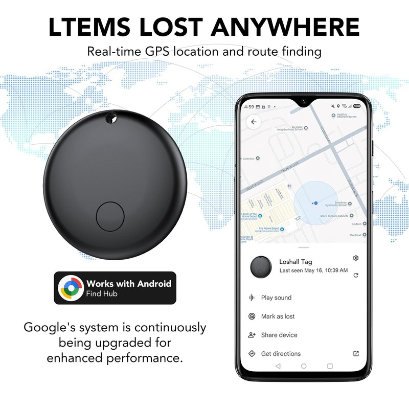 Android Air Tracker Bluetooth Tracker Tags Work with Google's Find Hub Smart Tag gallery