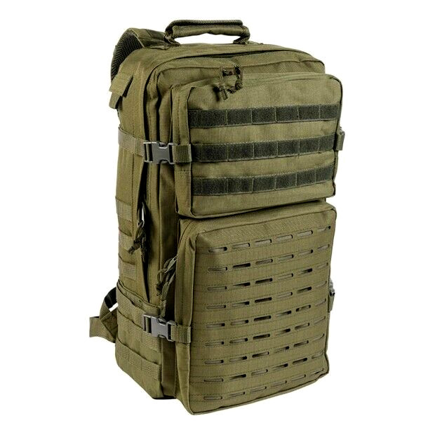 Military Backpack 40L RipStop Green Molle Army Olive Od