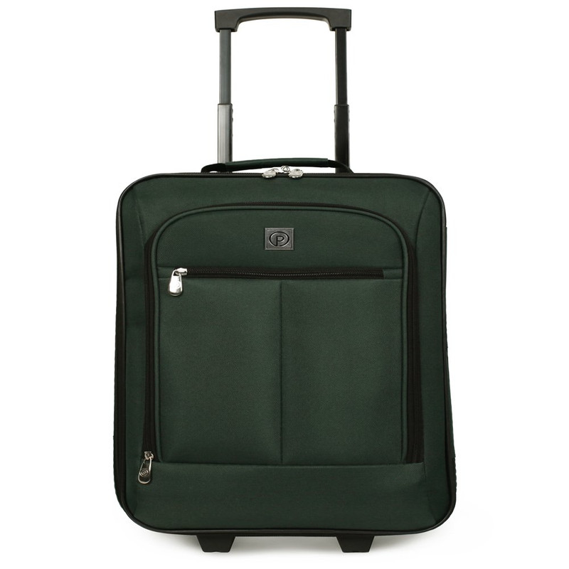 CARRY-ON LUGGAGE 18-Inch Softside with Wheels Extendable Handle Multiple Colors