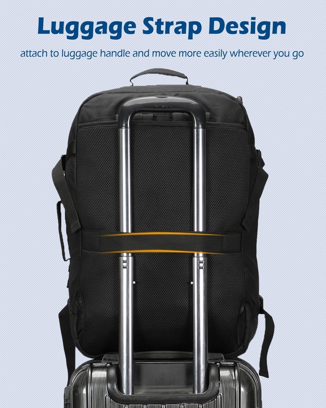 Hynes Eagle Carry on Backpack 38L Large Travel Backpack soft side gallery
