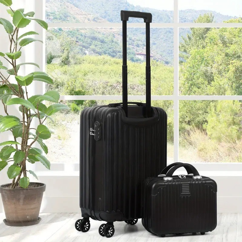 2Pcs Travel Luggage Set – 20 Inch & 14 Inch Lightweight