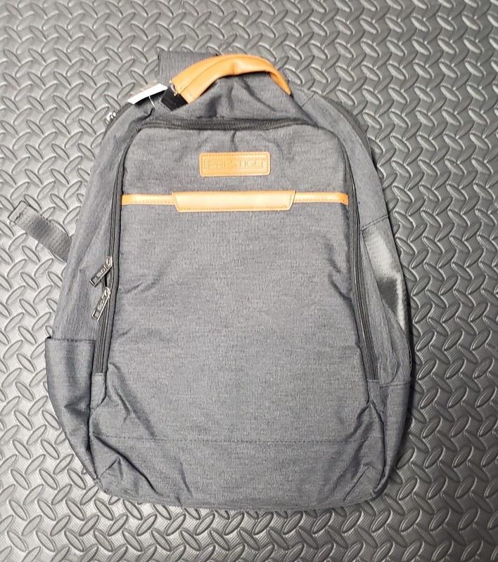 CRG Prestige Backpack In Gray/Brown New with Tags