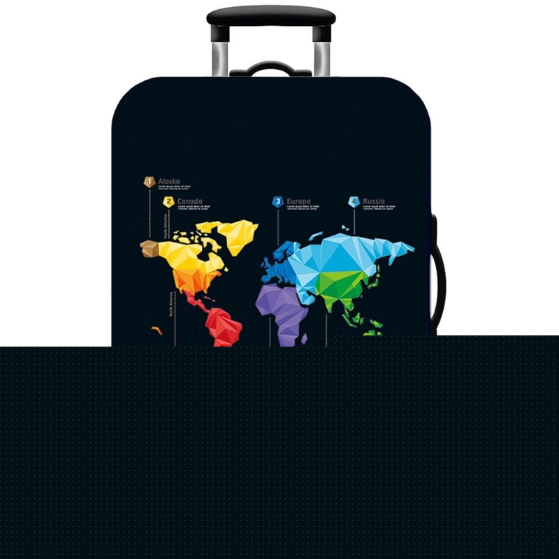 Elastic Suitcase Cover Skin for Travel 22-24 Inch
