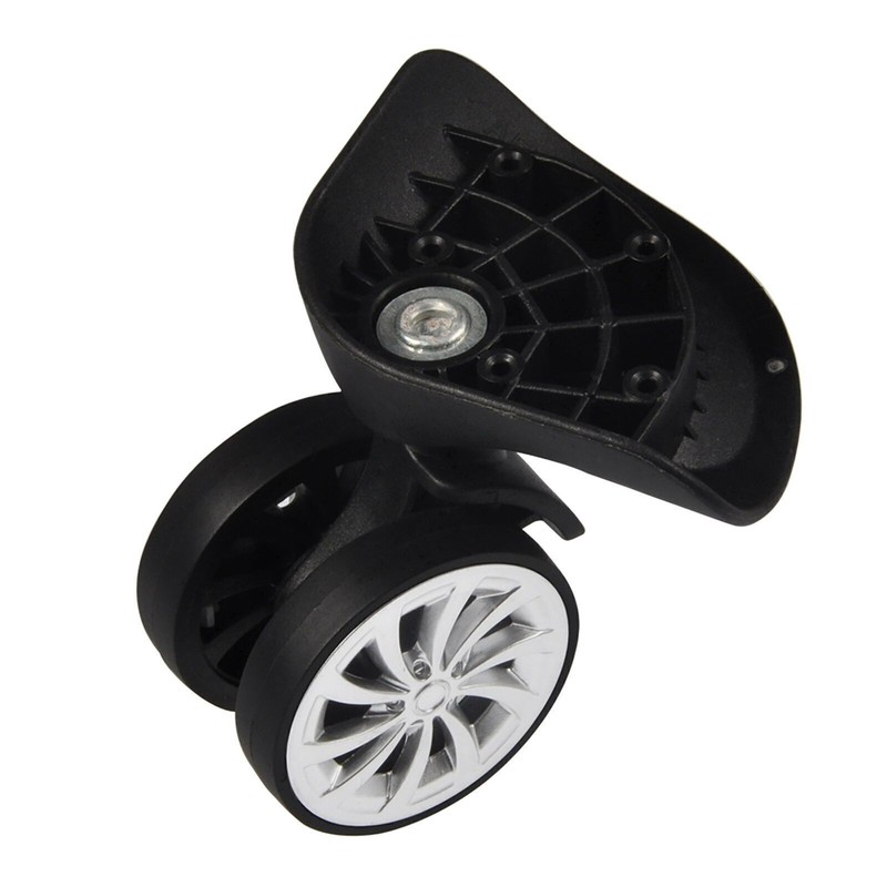 2PCS Swivel Wheel Replacement Luggage Travel Suitcase Wheels Plastic gallery