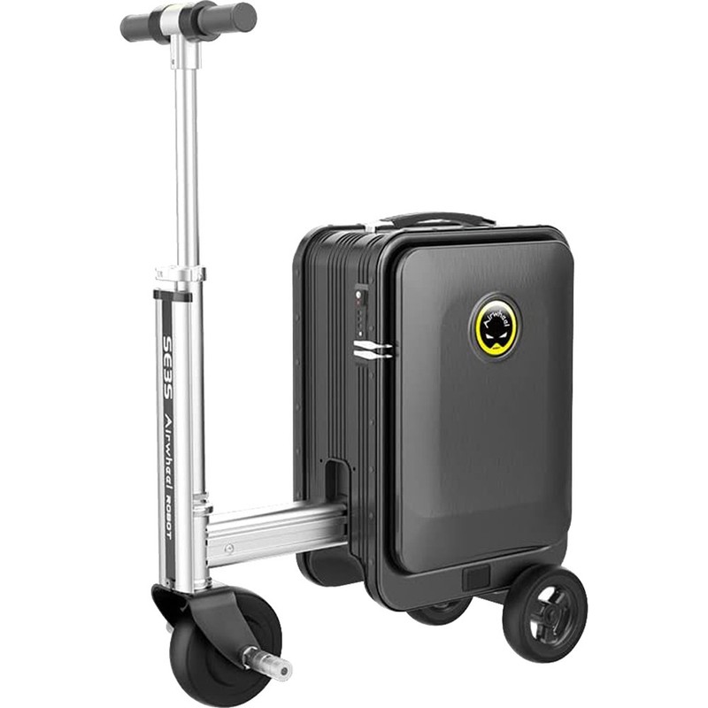 Airwheel Smart Rideable Suitcase Electric Luggage Scooter For Travel Open Box gallery