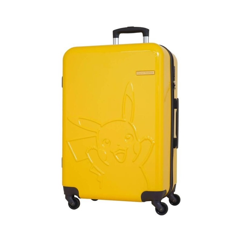 Pokemon Pikachu Suitcase Travel Luggage Carry on Bag business Yellow 62L