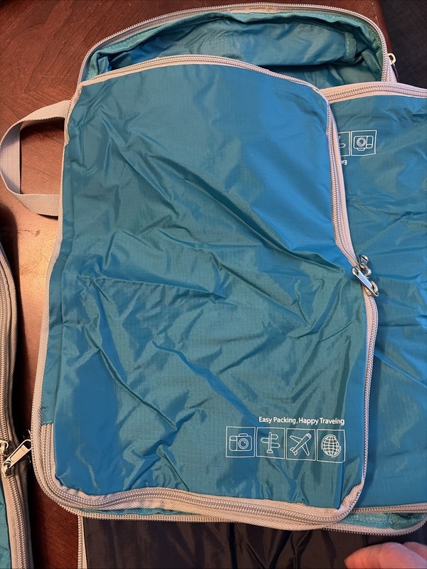 Duel Set of 4 Compression Packing Cubes for Easy Packing and Happy Traveling gallery