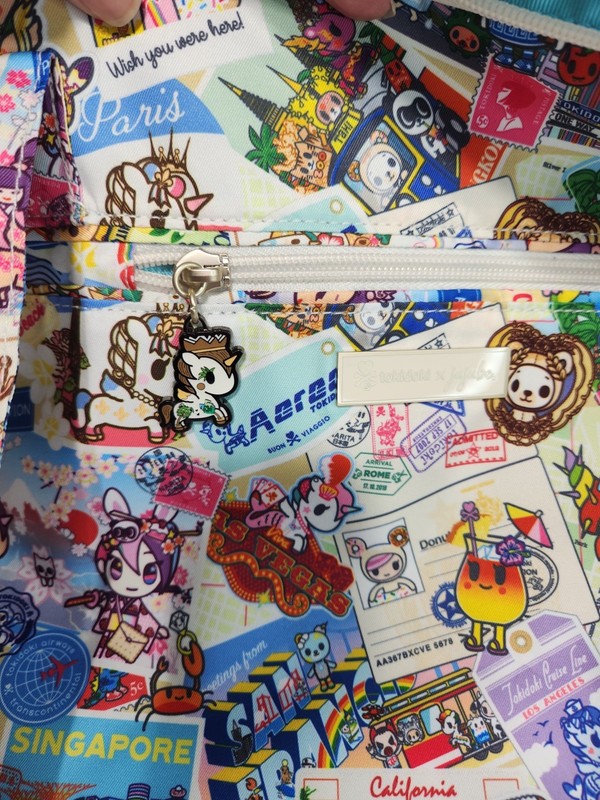 New tokidoki x Ju-Ju-Be kawaii around the world Disney Duffel super star gallery