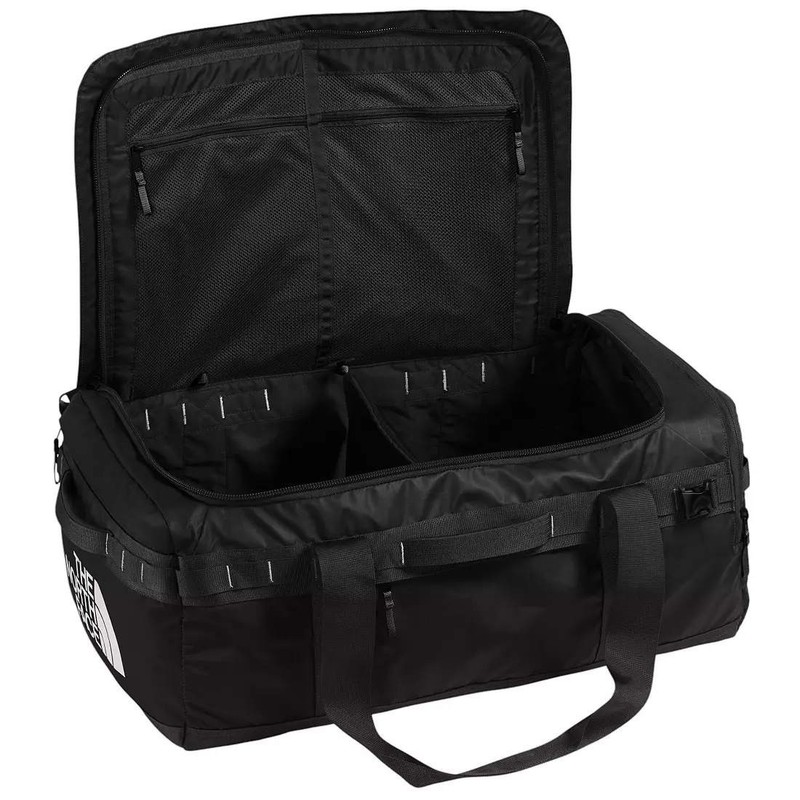 The North Face Base Camp Voyager 62L Duffel Bag Black White NF0A52S3 NEW gallery