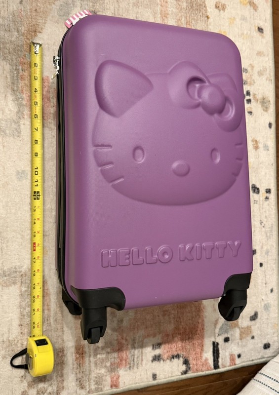 Hello Kitty Fast Forward Hard-Side 21” Spinner Lightweight Carry-On Suitcase gallery
