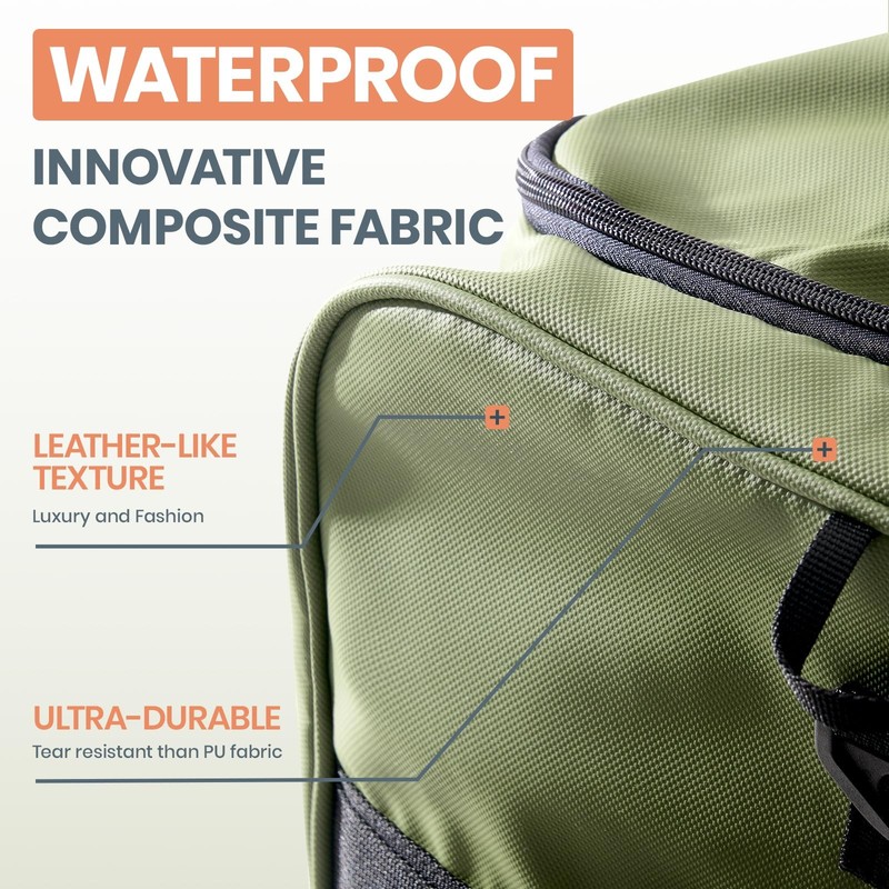 Collapsible Expandable 100L-120L Large Rolling Duffle Bag 30" Waterproof Travel gallery