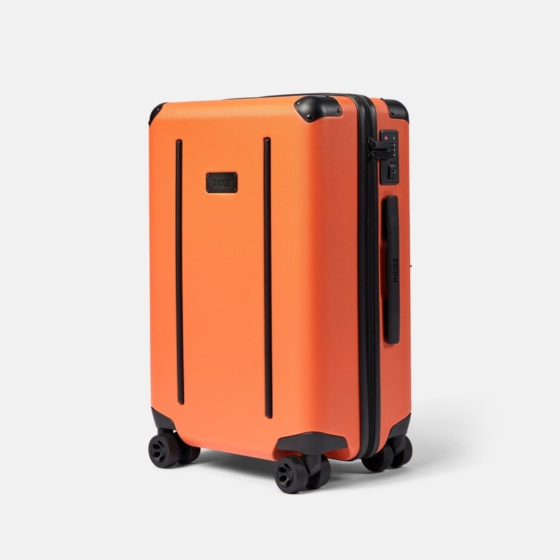 The Ridge Wallet – Carry-On – Basecamp Orange 48L