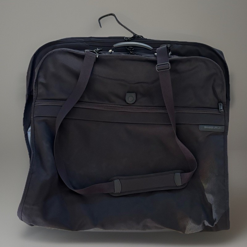 Briggs And Riley Travelware Bi Fold Garment Bag BASELINE Classic Black 380-4