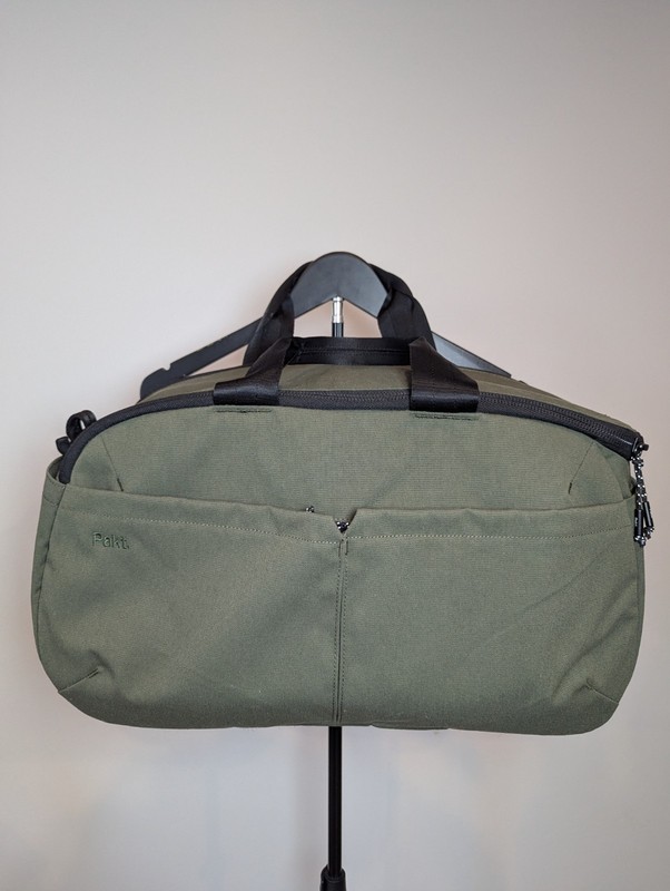 Pakt Everyday Duffel 25L Olive Green Travel Minimalist Blokecore