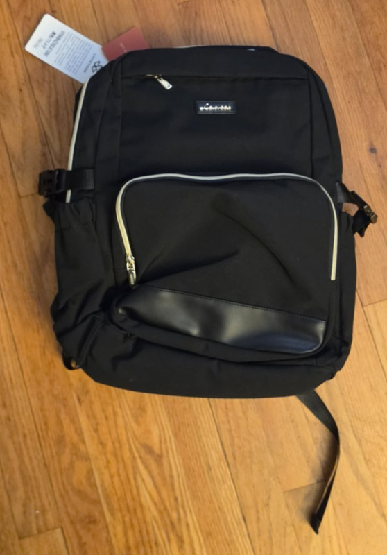 LOVEVOOK Travel BACKPACK for Women Men Personal Item Flight Approved 40L BLACK