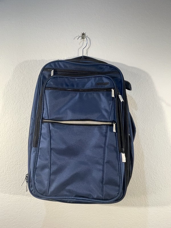 EBags Etech 3.0 Carry-On Travel Backpack W/ Laptop Compartment (Sapphire Blue)