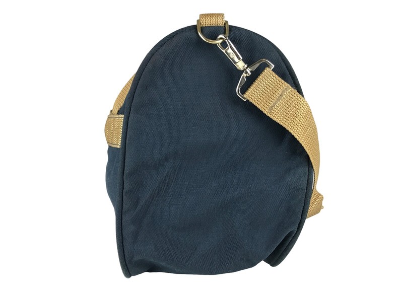 Boyt Duffle Bag Unisex Blue Brown Double Handles Detachable Adjustable Strap gallery