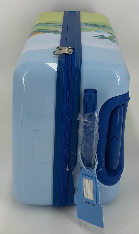 Bluey Kid’s Licensed 2 Piece Luggage Set Wheeled Hardside Case Backpack Tag gallery