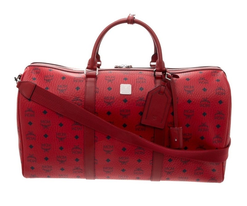MCM MONOGRAMMED WEEKENDER BAG…LOKE NEW .USED ONCE.AUTHENTICITY GUARANTEE.RARE