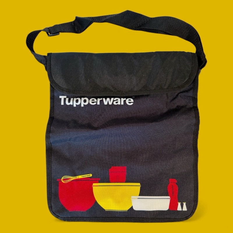 Tupperware Branded Consultant Bag Red and Yellow Shoulder Tote 2018 New