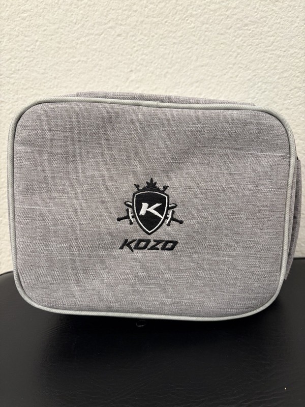 Kozo Smell Proof Case With Lock And Multiple Pockets. Zip Up Secure Odor Proof gallery