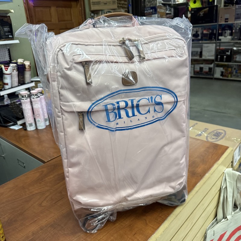 Bric’s X Travel – Carry-On Luggage Bag with Spinner Wheels 21 Inch – Luxury Pink