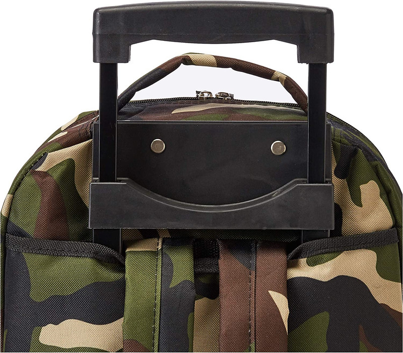 Double Handle Rolling Backpack, CAMO, 17-Inch gallery