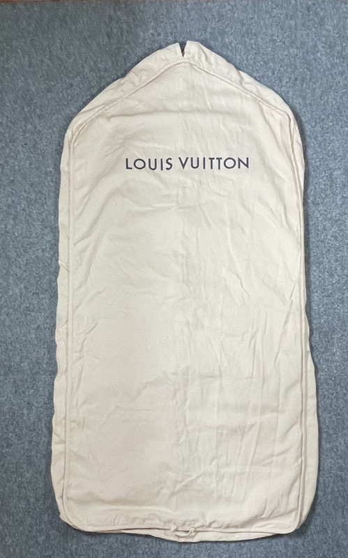 Louis Vuitton Fabric Garment Bag 22″ X 47″ Flat Suit Storage Designer Travel