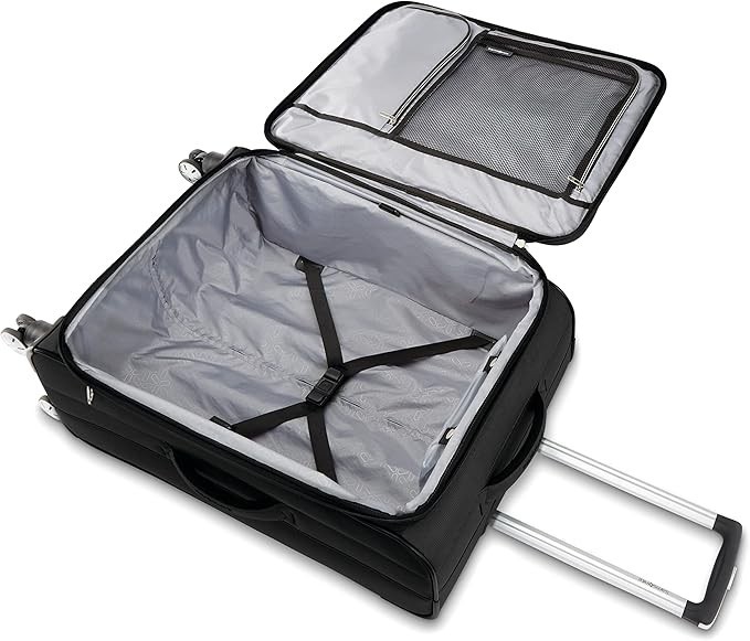 Samsonite Aspire DLX Softside Expandable 2pc Black Luggage w/Wheels - 20" & 24" gallery