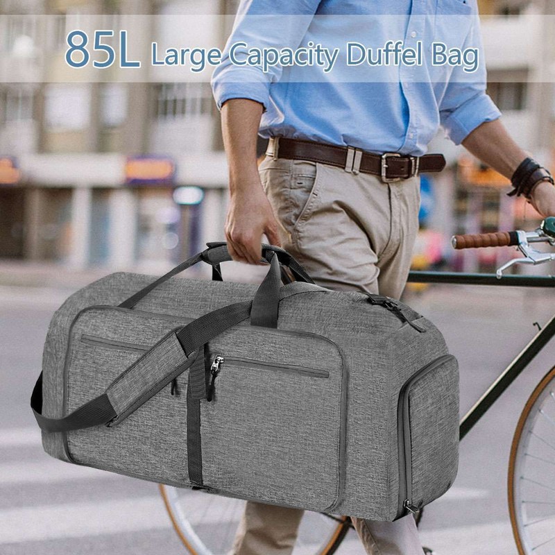 Extra Large Duffle Bag Travel Luggage Sports Gym Tote Men Women 85L Waterproof gallery