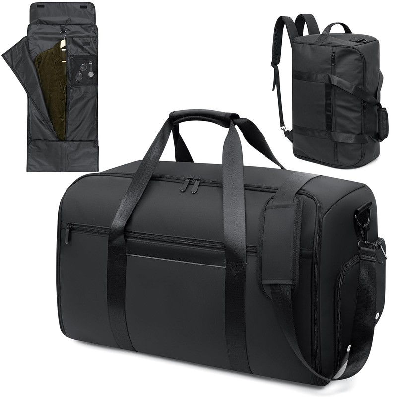 4 In 1 Convertible Garment Duffle Bag Shoe Compartment Waterproof Travel