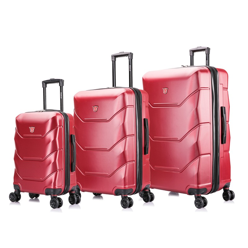 DUKAP Zonix Hard Shell Luggage Set Expandable Travel Suitcase 20 24 28